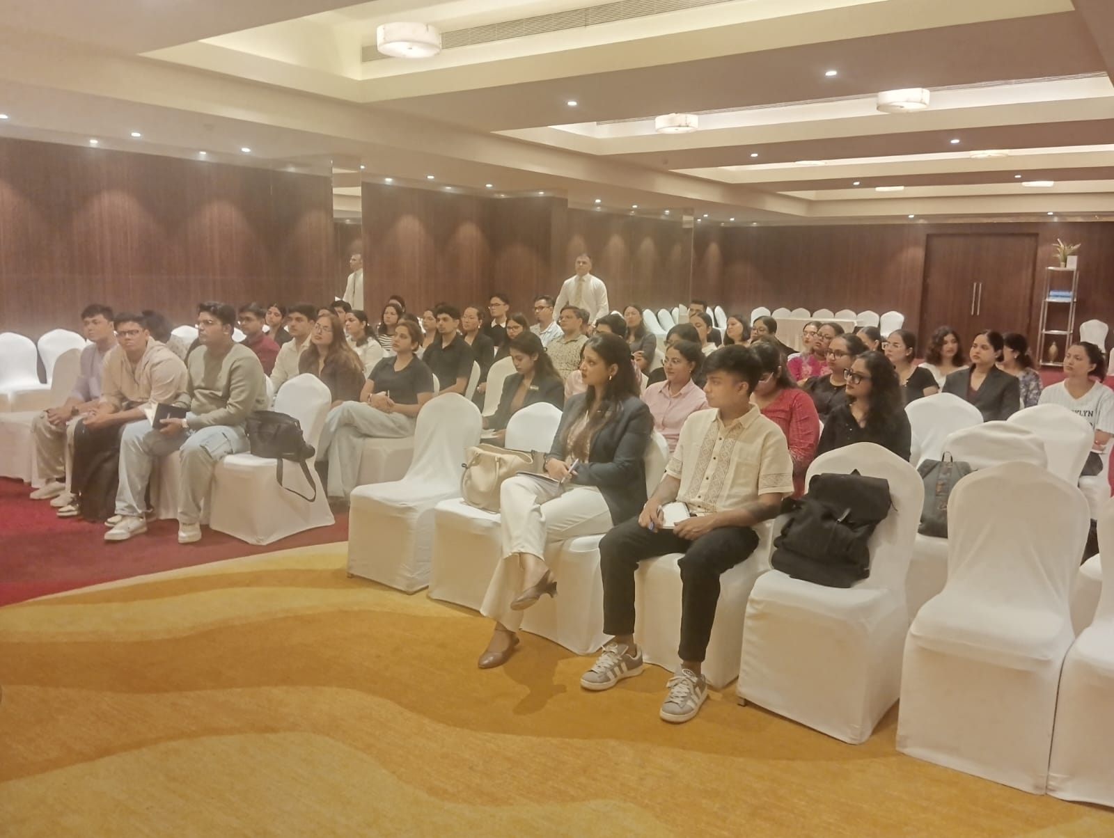 Guest-facing team members attending an HTI customer experience workshop
